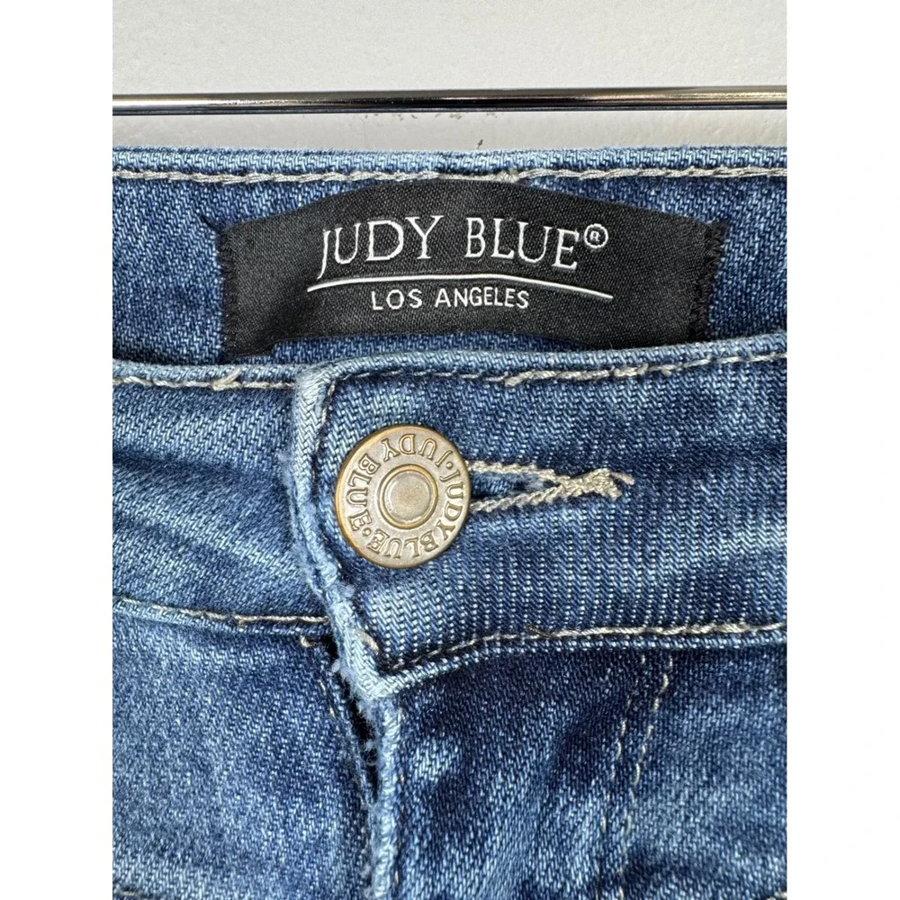 Judy Blue High Rise Skinny Jeans Medium Wash JB88364 Womens Size 1/25